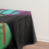 Spraypaint Christmas Tree & Ornaments Tischdecke (Beispiel)