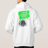 SprayPaint Smile Mind Hoodie (Rückseite)