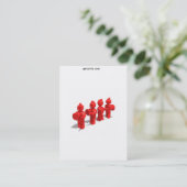 sprcards-3dcadcard visitenkarte (Stehend Vorderseite)