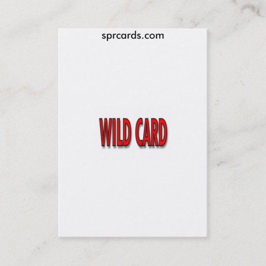 sprcards-fillercard visitenkarte (Vorderseite)