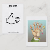 sprcards-papercard visitenkarte (Vorne/Hinten)