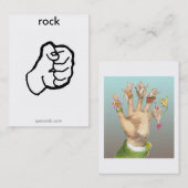 sprcards-rockcard visitenkarte (Vorne/Hinten)
