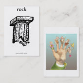 sprcards-rockcard visitenkarte (Vorne/Hinten)