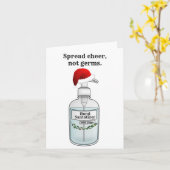 Spread-Chef nicht Germs Hand Sanitizer Karte (Gelbe Blume)
