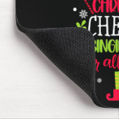 Spread Christmas Cheer singt Loud Xmas Elf P Mousepad (Ecke)