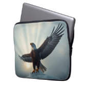 Spread deine Flügel, umarmen die Welt | Laptopschutzhülle (Vorderseite Links)