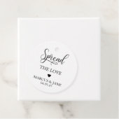 Spread die Liebe, Konfitüre, Honig, Gastgeschenk H Geschenkanhänger (Beispiel)