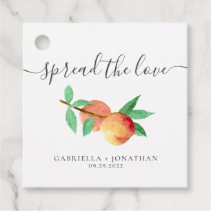 Spread Die Liebe Peach Jam Gevor Tags Geschenkanhänger