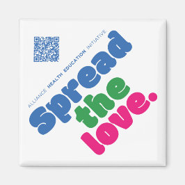 Spread die Liebe Small Magnet