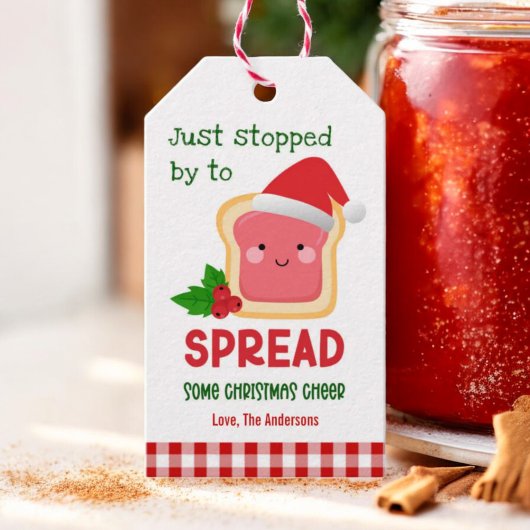 Spread Einige Weihnachts-Chef Weihnachts-Jam Geschenkanhänger