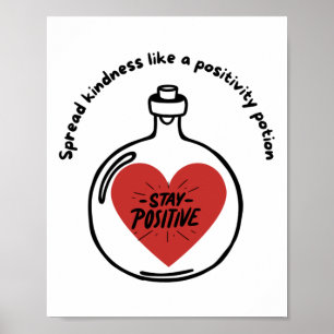 Spread-Güte wie ein Positivticker Poster