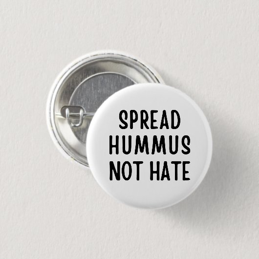 Spread Hummus not Hass Button (Vorne & Hinten)