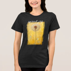 Spread Joy Dandelion Tri-Blend Shirt