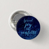 Spread Joy Like Confetti Button (Vorne & Hinten)