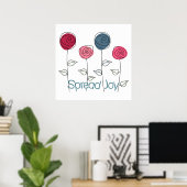 Spread Joy Poster (Heimbüro)