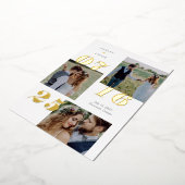 Spread Joy REAL FOIL Save the Date Card Folieneinladung (Gedreht)