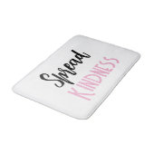 Spread Kindess Bathroom Bath Mat Badematte (Schrägansicht)