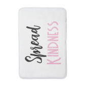 Spread Kindess Bathroom Bath Mat Badematte (Vorderseite Vertikal)