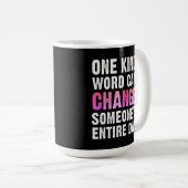 Spread Kindheit mit unseren Ein-Kind-Wort kann änd Kaffeetasse (VorderseiteRechts)