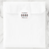 Spread Kindness13 Runder Aufkleber (Tasche)