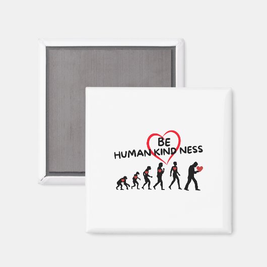 Spread Kindness8 Magnet (Vorderseite/Rückseite)