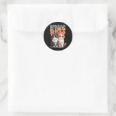 Spread Kindness - Adorable Cat Duo Design Sticker (Tasche)