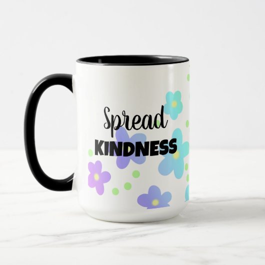 Spread Kindness Floral Tasse (Links)