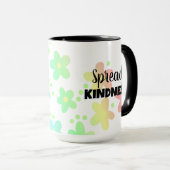 Spread Kindness Floral Tasse (VorderseiteRechts)