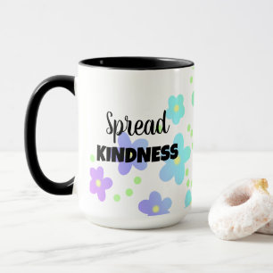 Spread Kindness Floral Tasse