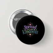 Spread Kindness - Kindness S Sticker Button (Vorne & Hinten)