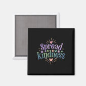 Spread Kindness - Kindness S Sticker Magnet (Vorderseite/Rückseite)