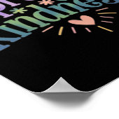 Spread Kindness - Kindness S Sticker Poster (Ecke)