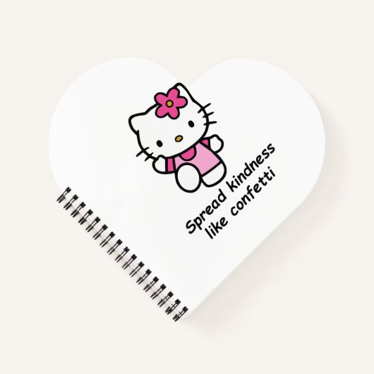 Spread Kindness Like Confetti Notizblock (Vorderseite)