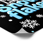 Spread Kindness Like Snowflakes Insrational Quotes Poster (Ecke)