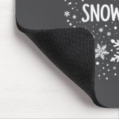 Spread Kindness Like Snowflakes Winter Funny Sayin Mousepad (Ecke)