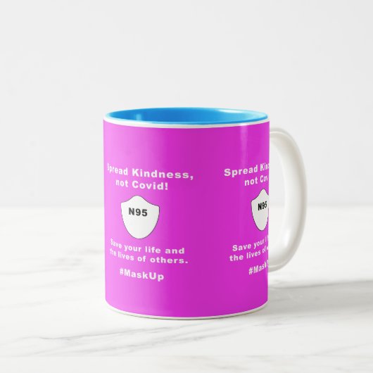 Spread Kindness, nicht überwältigende Tasse (VorderseiteRechts)