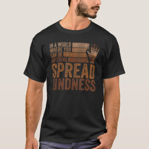 Spread Kindness No Bullying Motivierend Vintag C T-Shirt