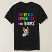 Spread Kindness Not Germs Dog Lover Geschenk T-Shirt (Design vorne)