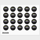 Spread Kindness Pastel Ufo Rainbow Sticker (Blatt)