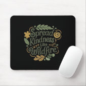 Spread Kindness - Positive Affirmation Sticker Mousepad (Mit Mouse)