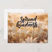 Spread Kindness Postkarte (Vorne/Hinten)