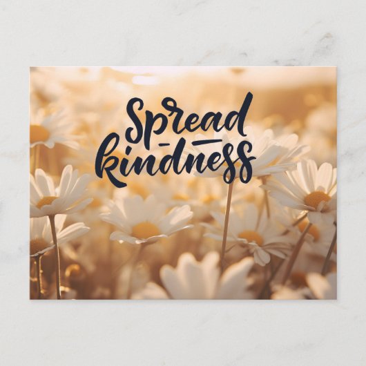 Spread Kindness Postkarte (Vorderseite)