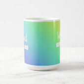 Spread Kindness Rainbow Kaffeetasse (Mittel)