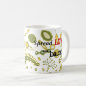 Spread-LIEBE, Spread, Bakterien Kaffeetasse (VorderseiteRechts)