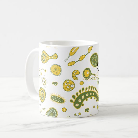 Spread-LIEBE, Spread, Bakterien Kaffeetasse (Vorderseite Links)