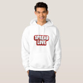 Spread Love Design Hoodie (Vorne ganz)