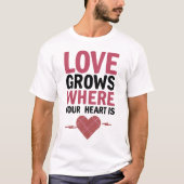 Spread Positivity in Style! T-Shirt (Vorderseite)