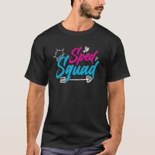 Spread Squad Bewusstsein Special Bildung Lehrer Sc T-Shirt