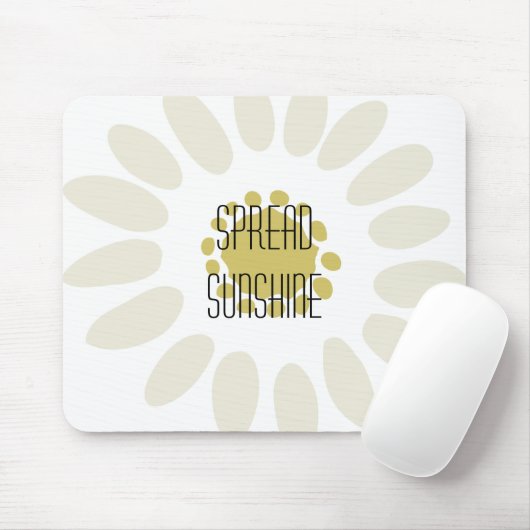 Spread Sunshine Mousepad (Mit Mouse)