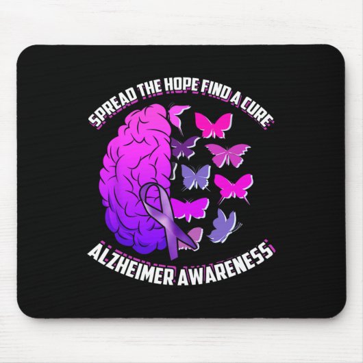 Spread the Hope Find a heiure Heimerheimer Awarene Mousepad (Vorne)